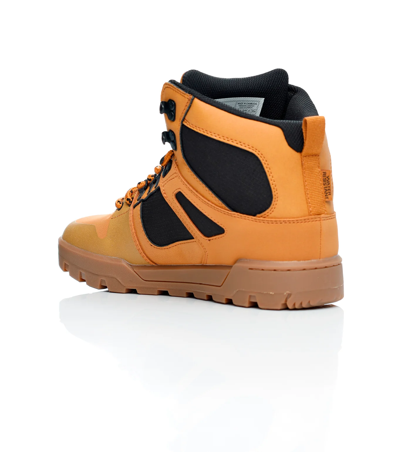 Pure High-Top Wr Boot, Wheat/Black - Image 3