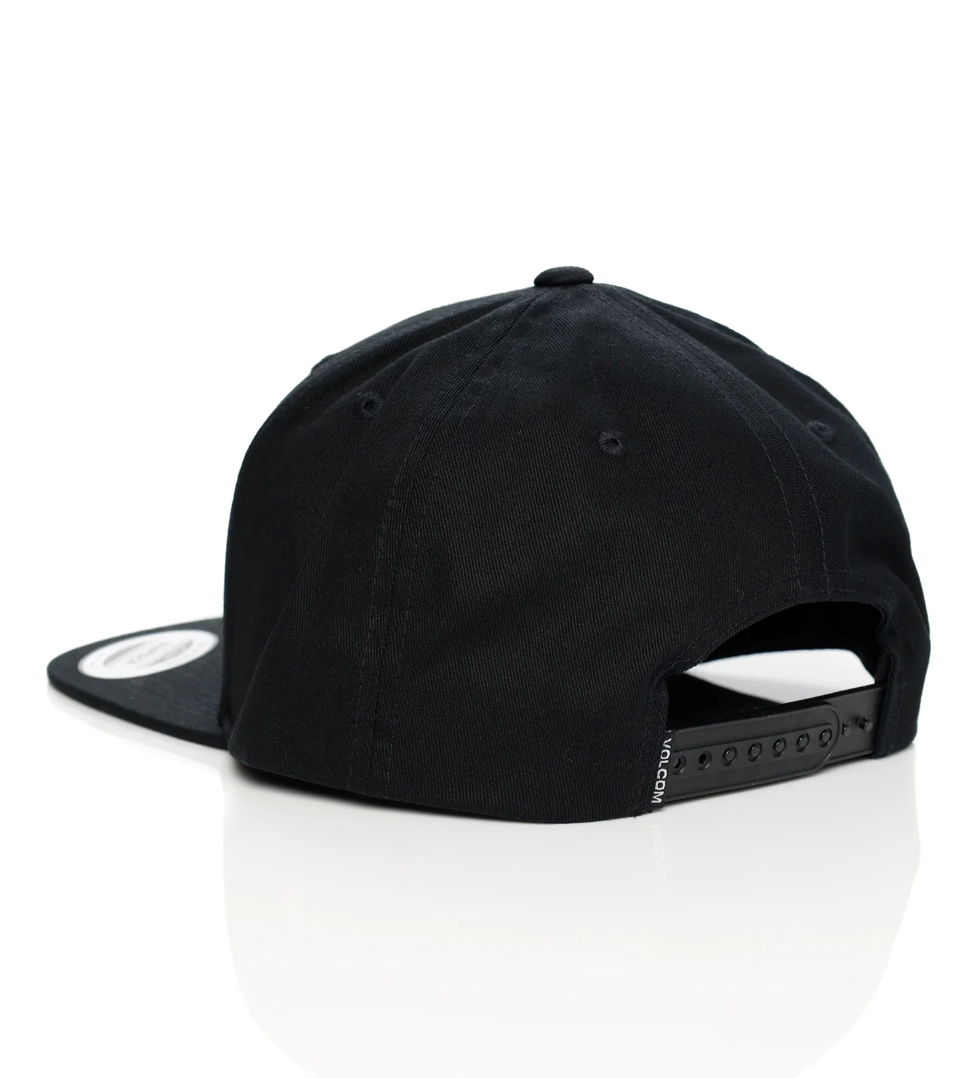 Quarter Twill Snapback, Black - Image 2