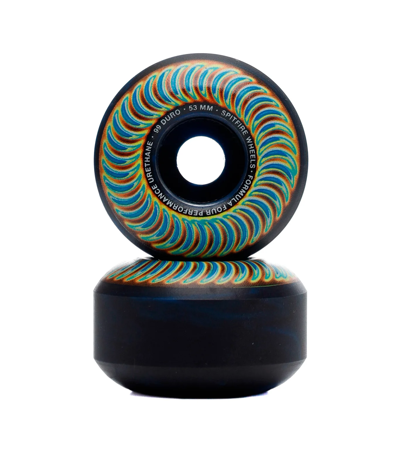 Radioactive F4 Classic 99A, Black/Blue Swirl
