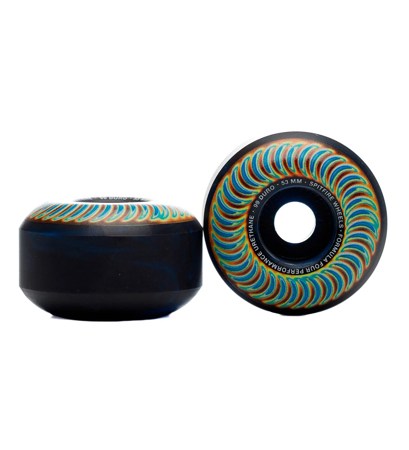 Radioactive F4 Classic 99A, Black/Blue Swirl - Image 2