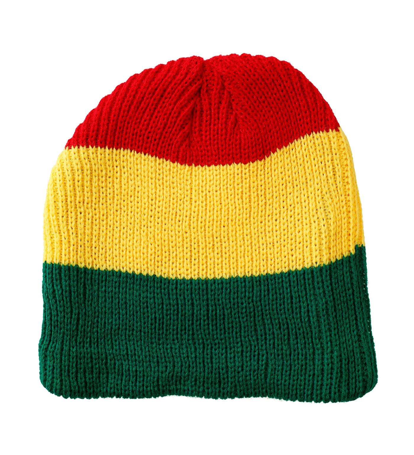Rasta Beanie, Red/Yellow/Green