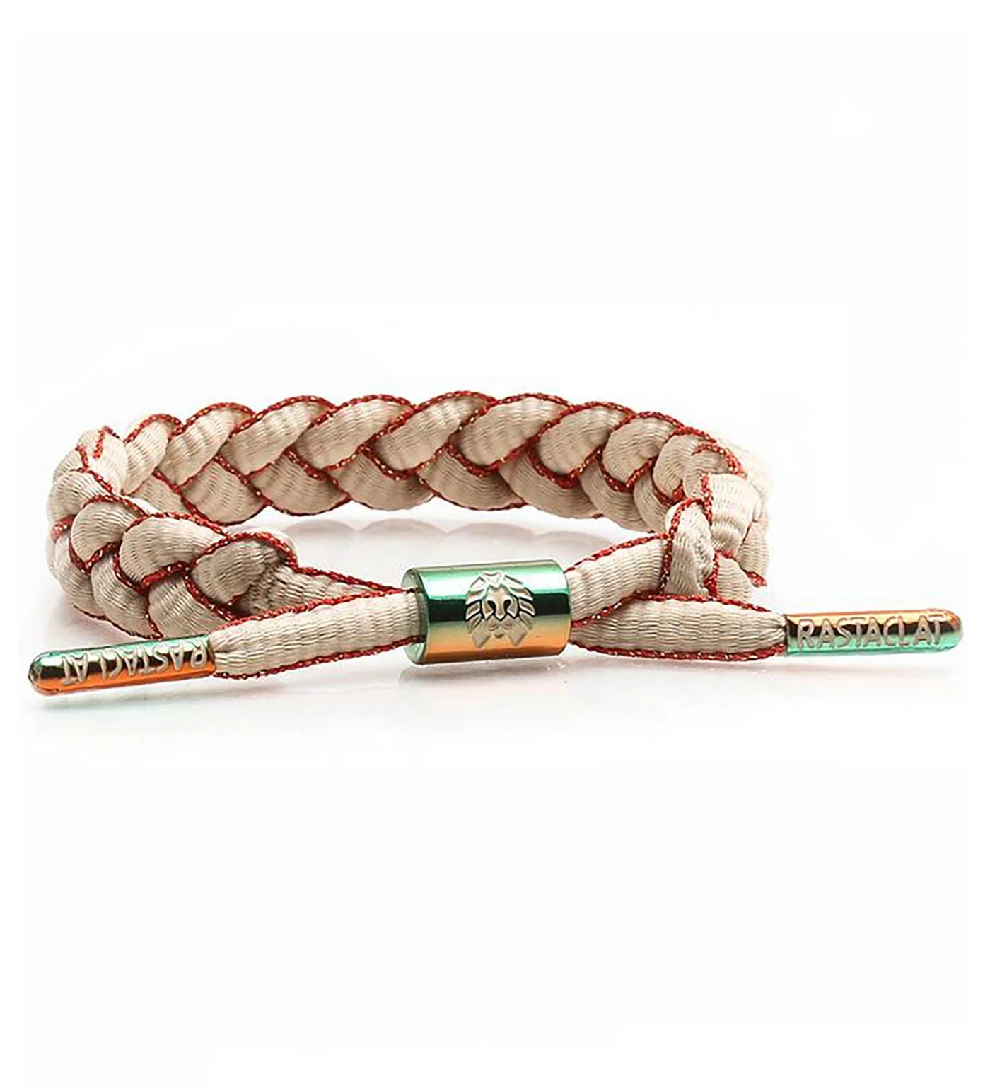 Axton, Tan/Red/Green