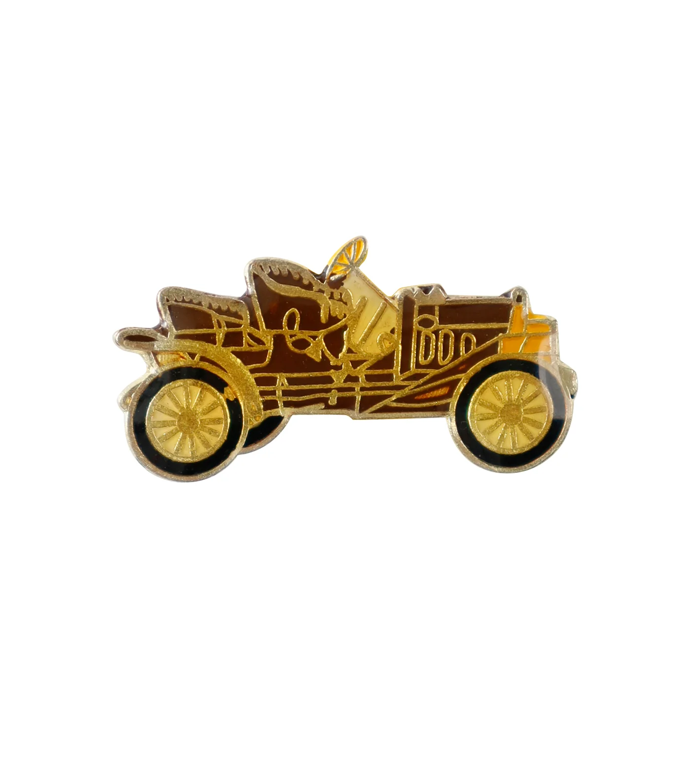 Tractor, Brown/Gold