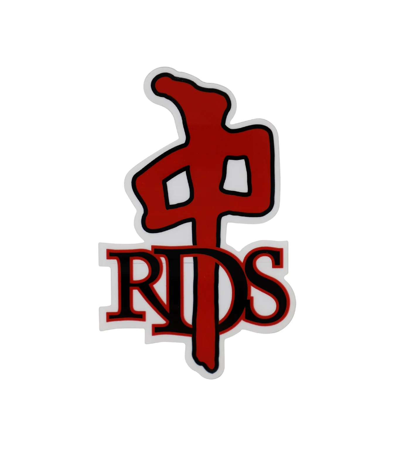 O.G. Logo Small, Red/Black