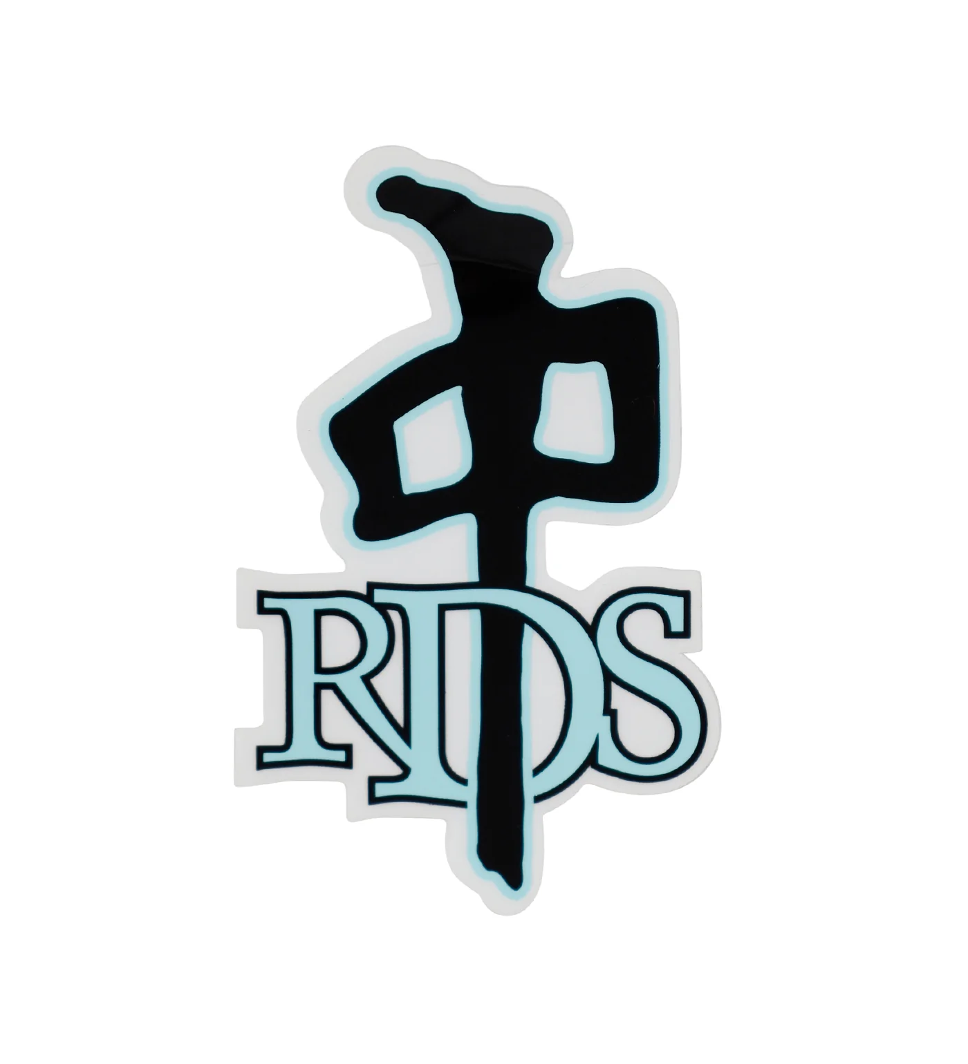 OG Logo Small, Black/Turquoise