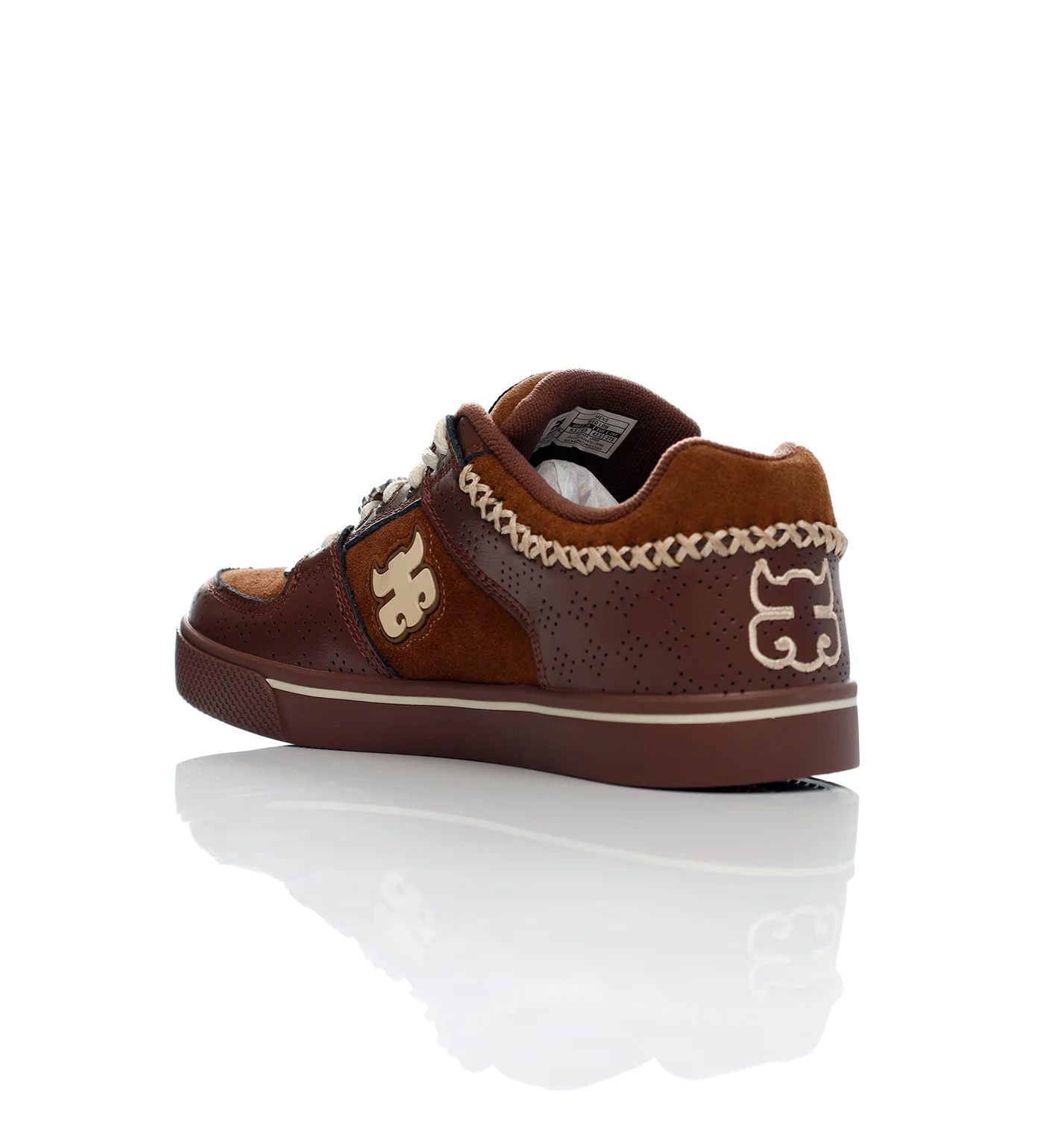Reed Low, Brown/Cream - Image 3