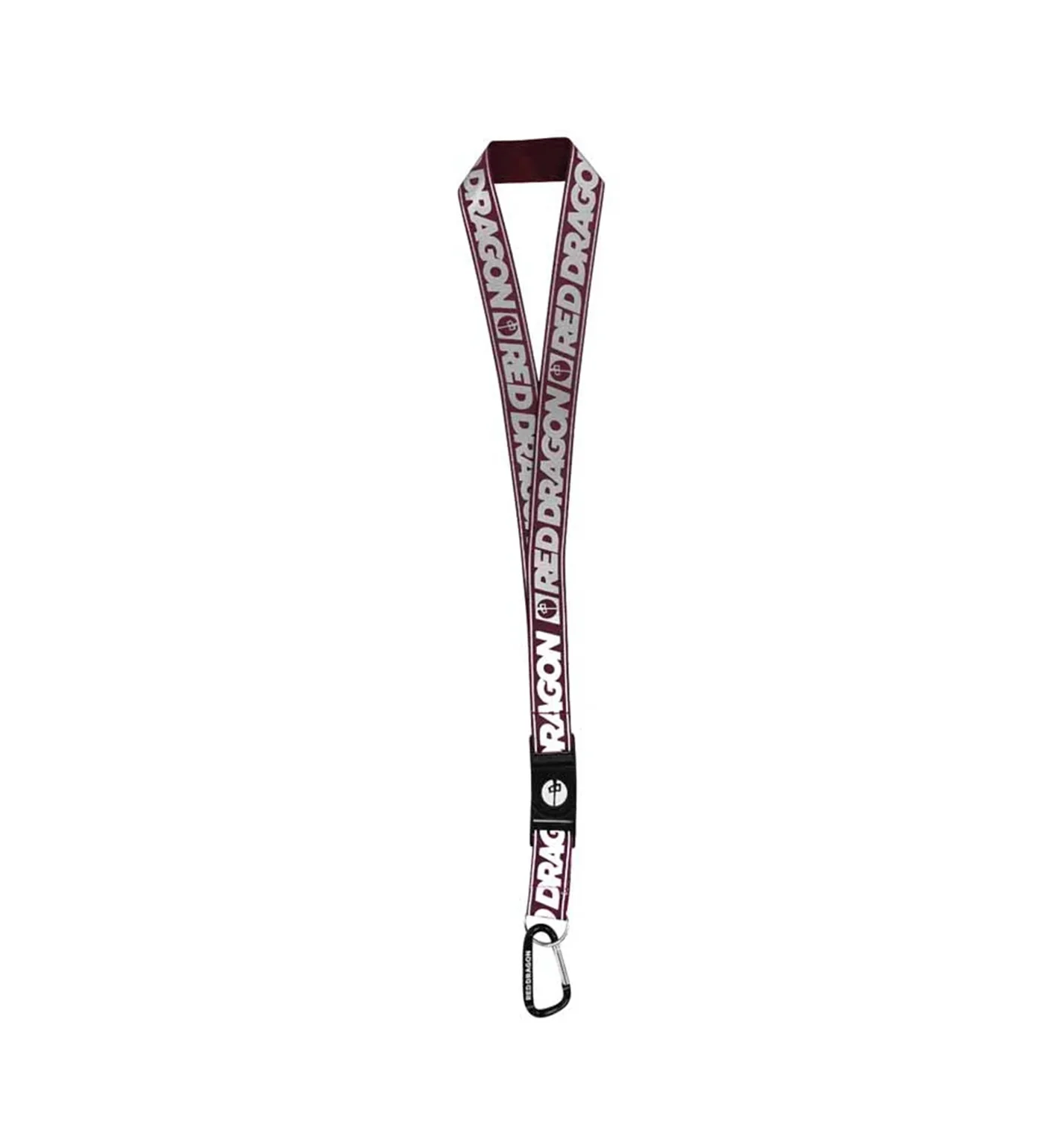 Reflective Lanyard, Maroon