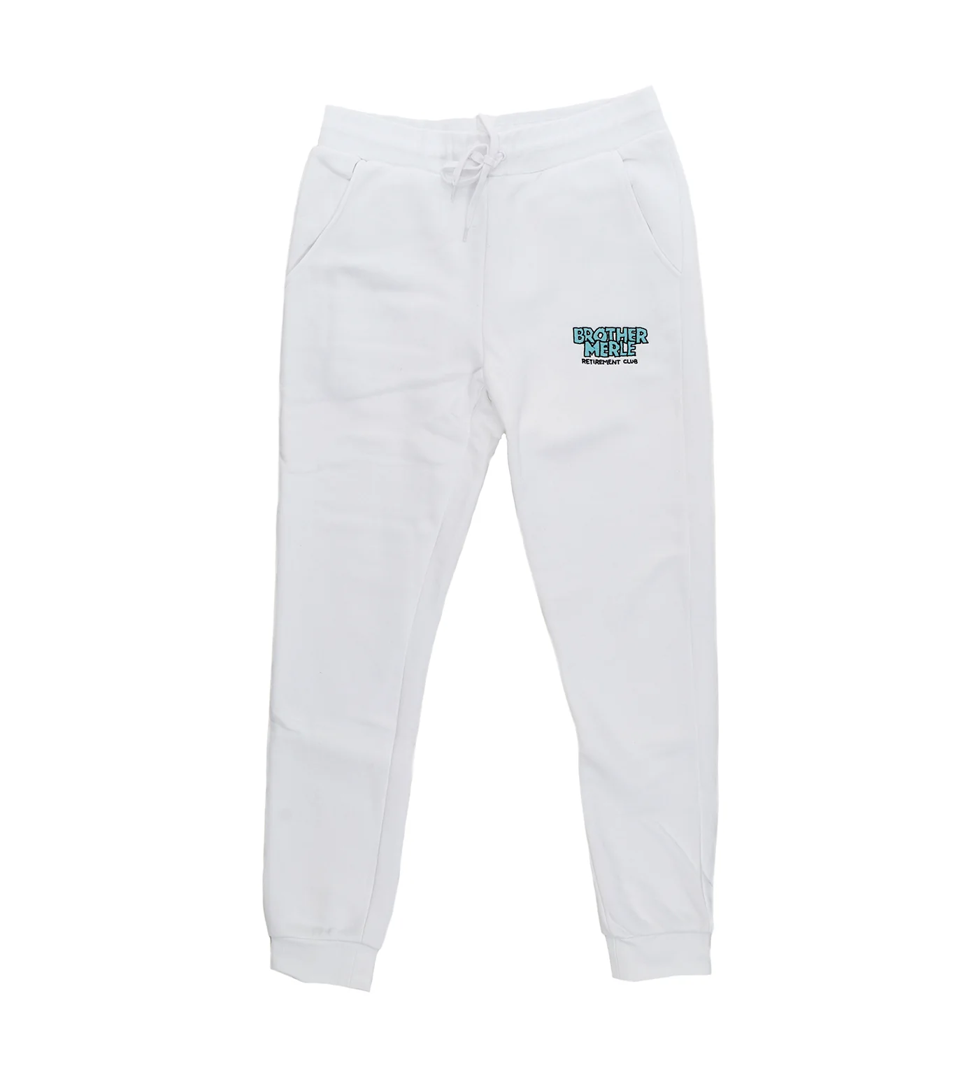 Retirement Club Sweatpants, White