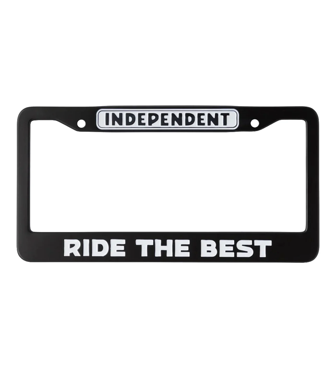Ride The Best License Plate, Black
