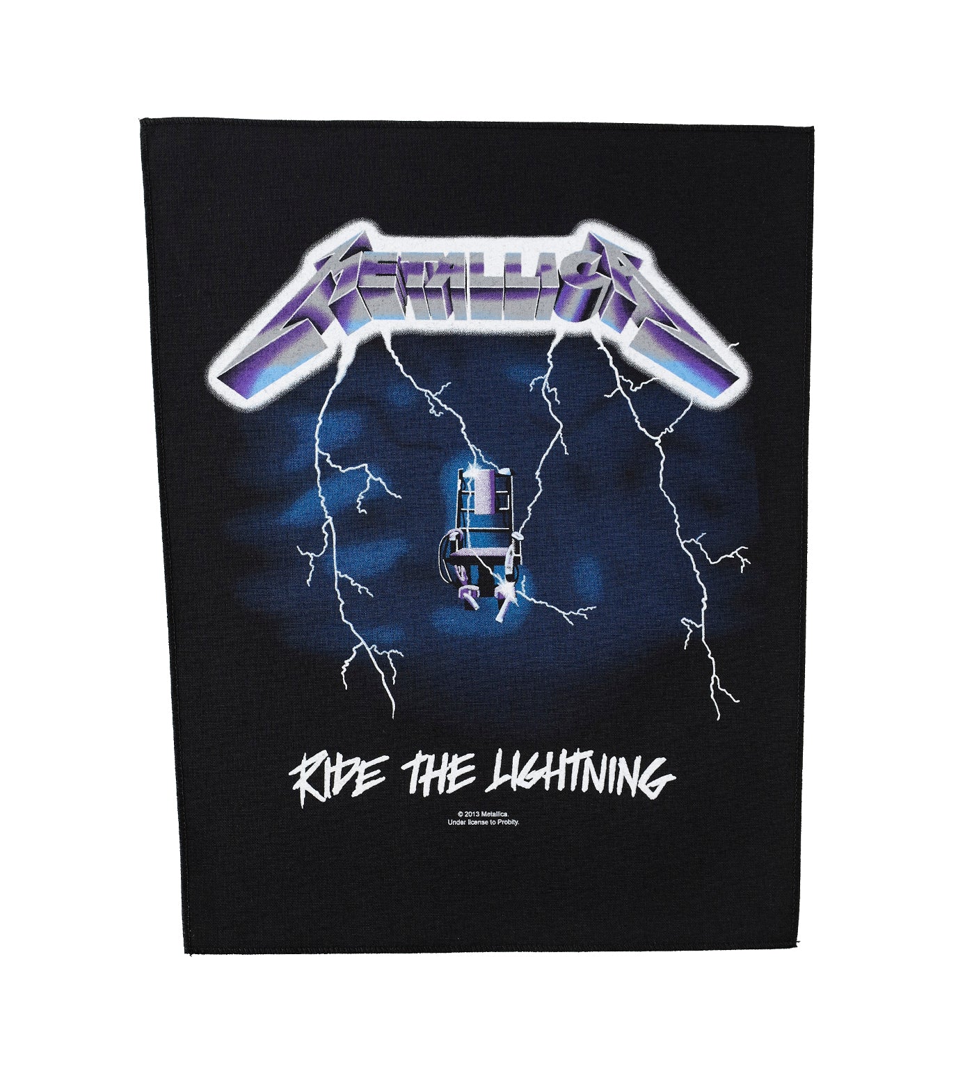 Ride the Lightning Backpatch