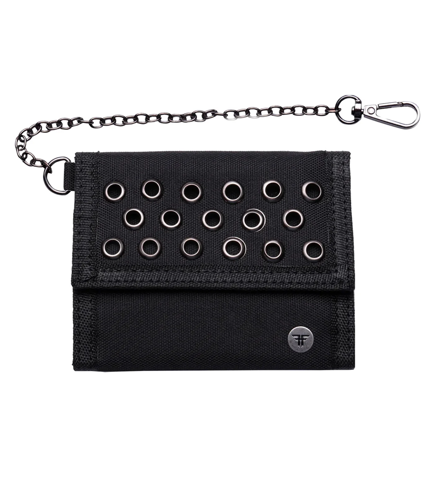 Rivet Logo With Chain, Black