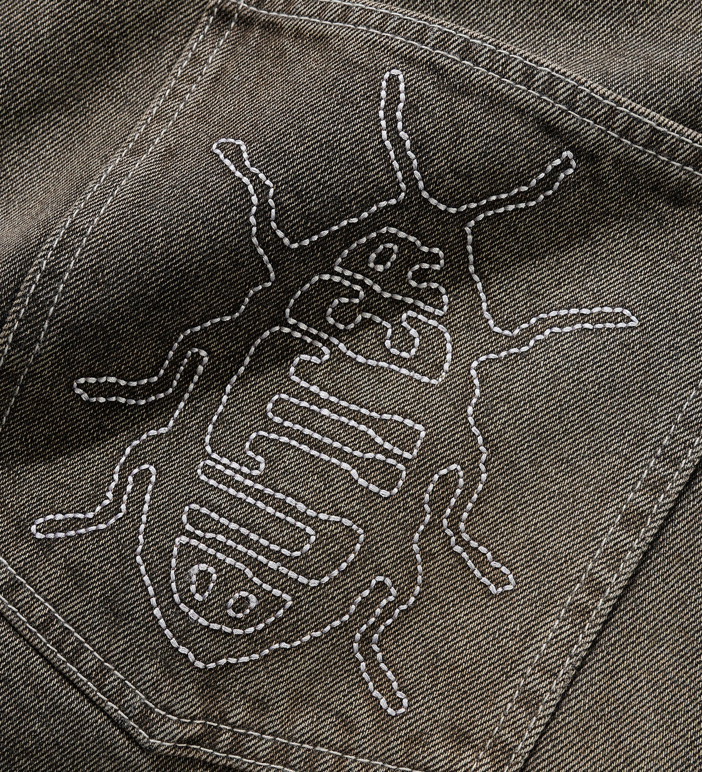 Roach Denim - Baggy, Black Wash - Image 3