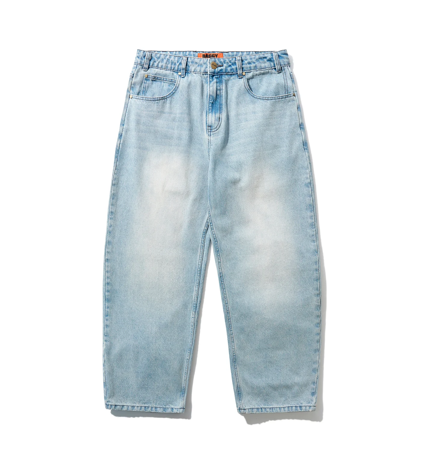 Roach Denim - Baggy, Distressed Indigo