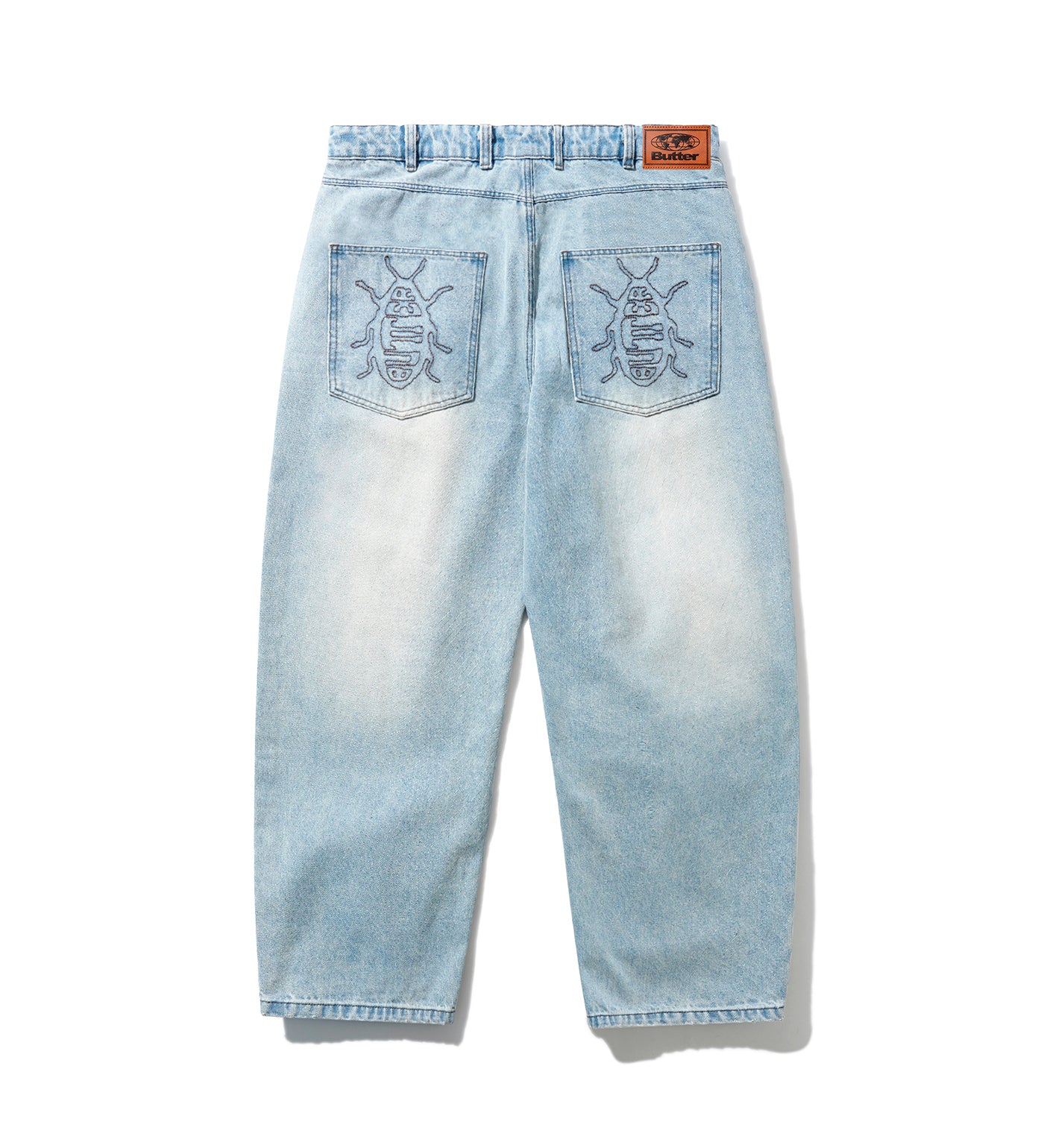 Roach Denim - Baggy, Distressed Indigo - Image 2