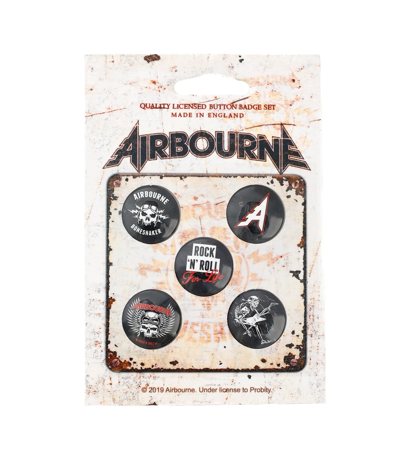 Rock N Roll Pins Pack