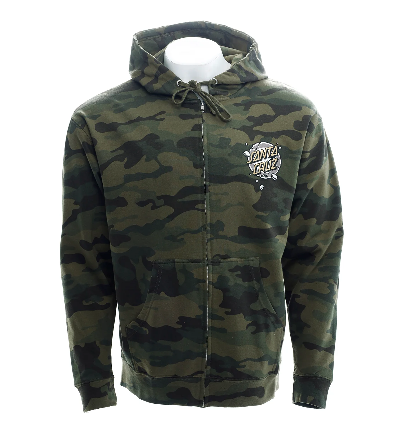 Roskopp Destruct Dot Zip, Forest Camo