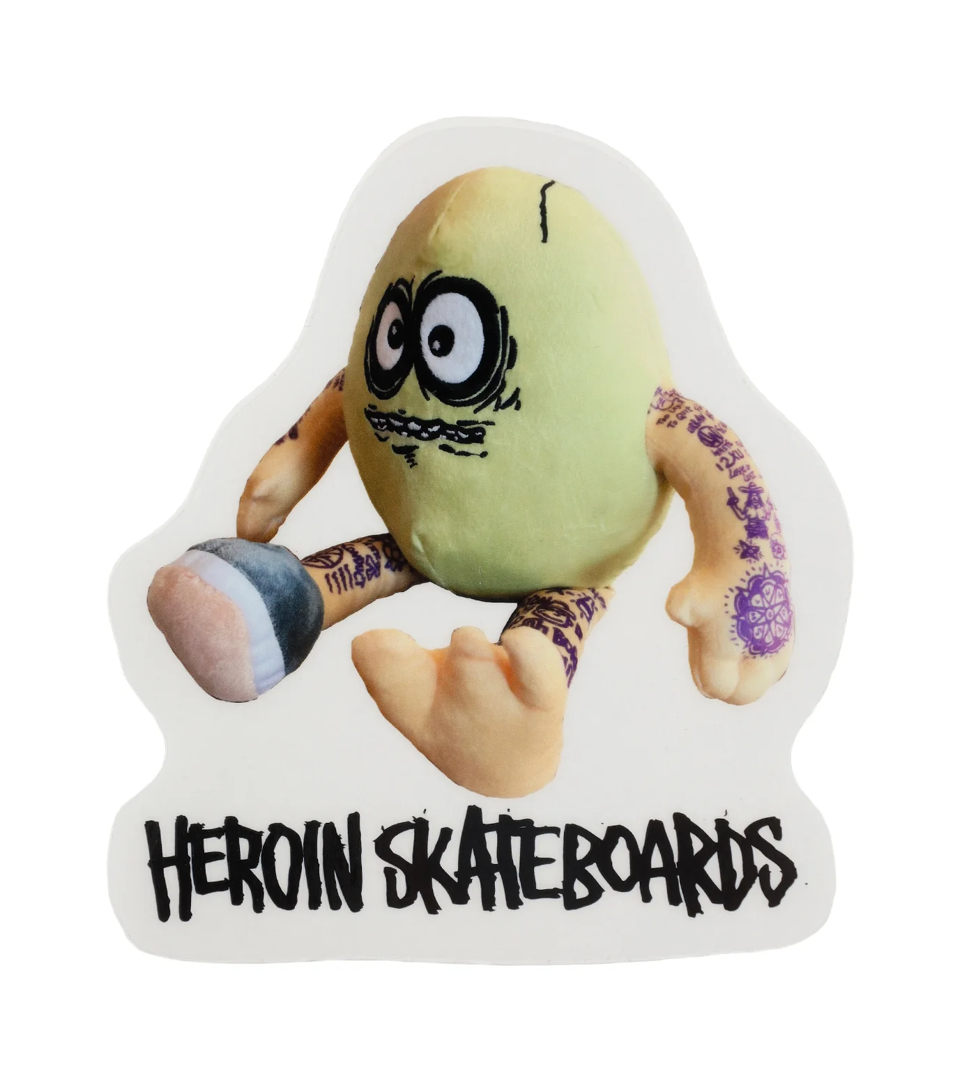Rotten Egg Plush, Multi/Transparent