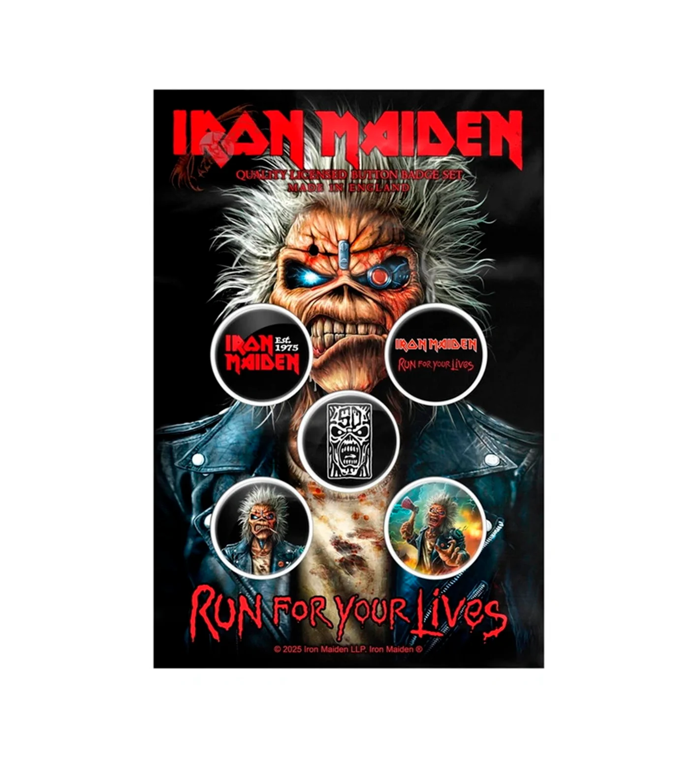 Run For Your Lives Pins Pack