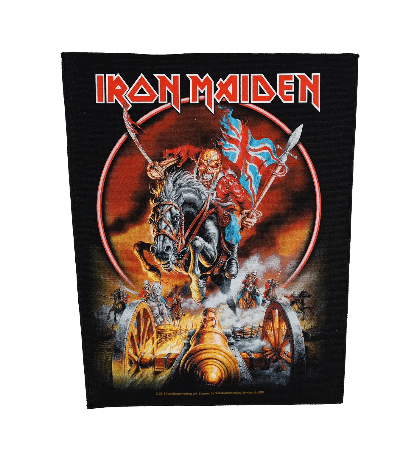 Run To The Hills Backpatch