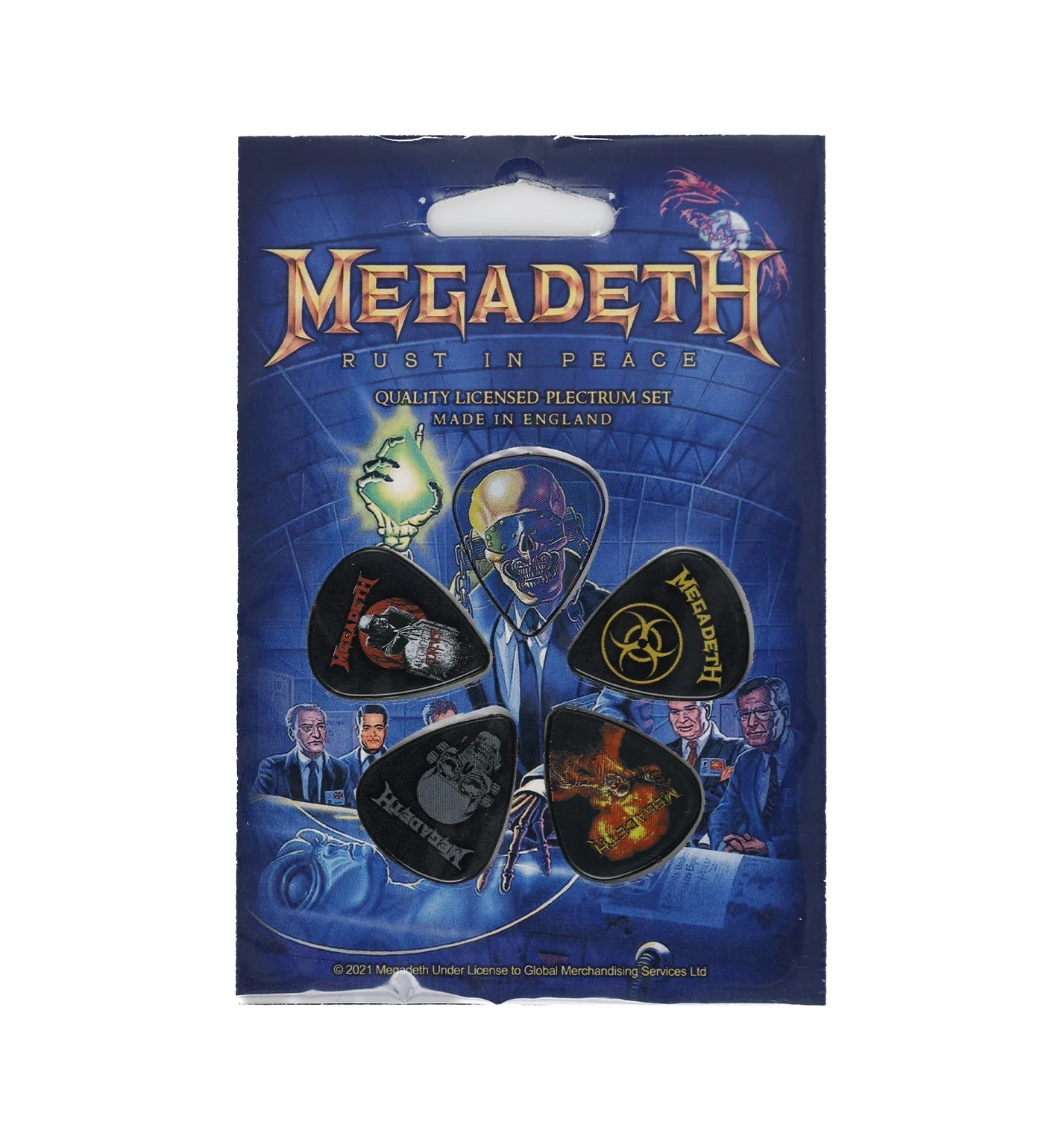 Rust In Peace Guitar Pick Set