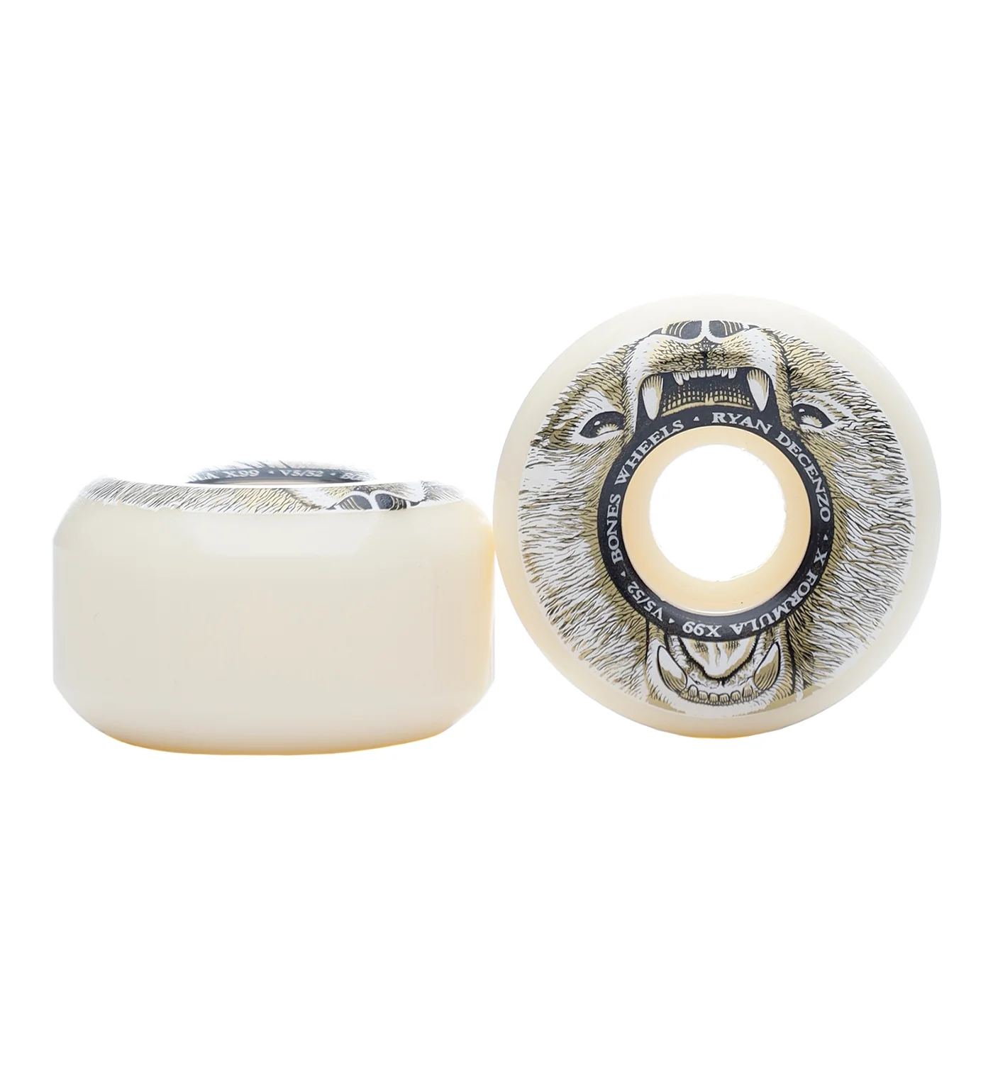 Ryan Decenzo - Bear Grills X99 V5 Sidecut X-Formula 99A, White/Gold - Image 2