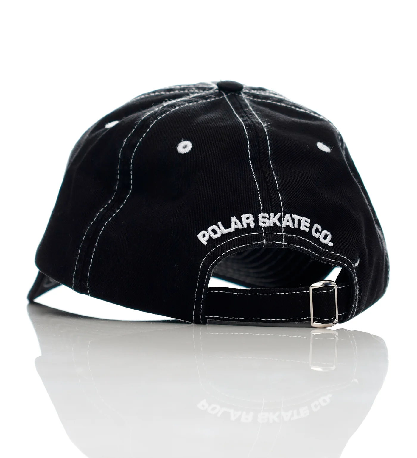 Sai Contrast Strapback, Black - Image 2