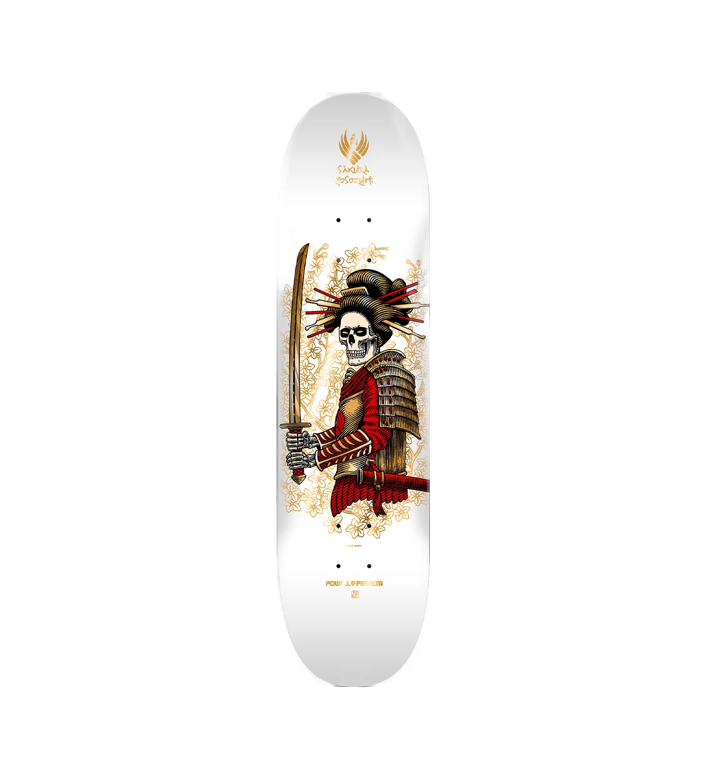 Sakura Yosozumi Onna-Bugeisha Flight, White/Gold