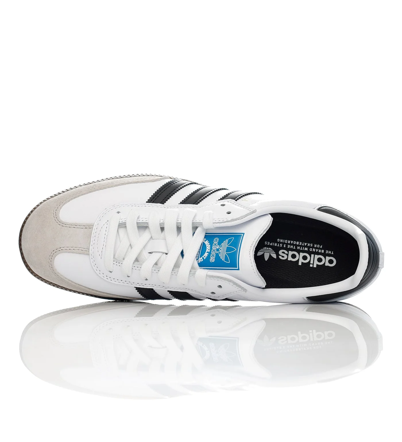 Samba ADV, White/Black/Gum - Image 4