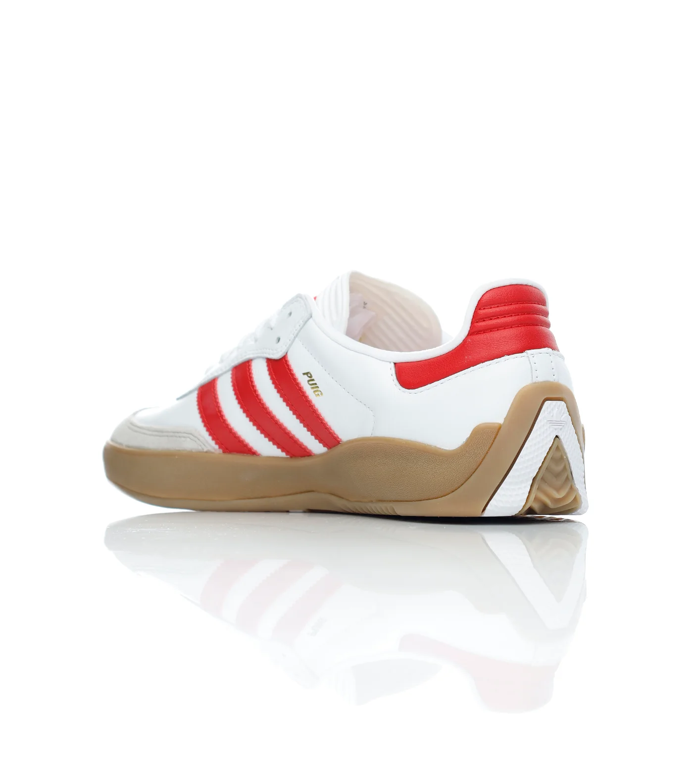 Samba Puig, White/Red/Gum - Image 3