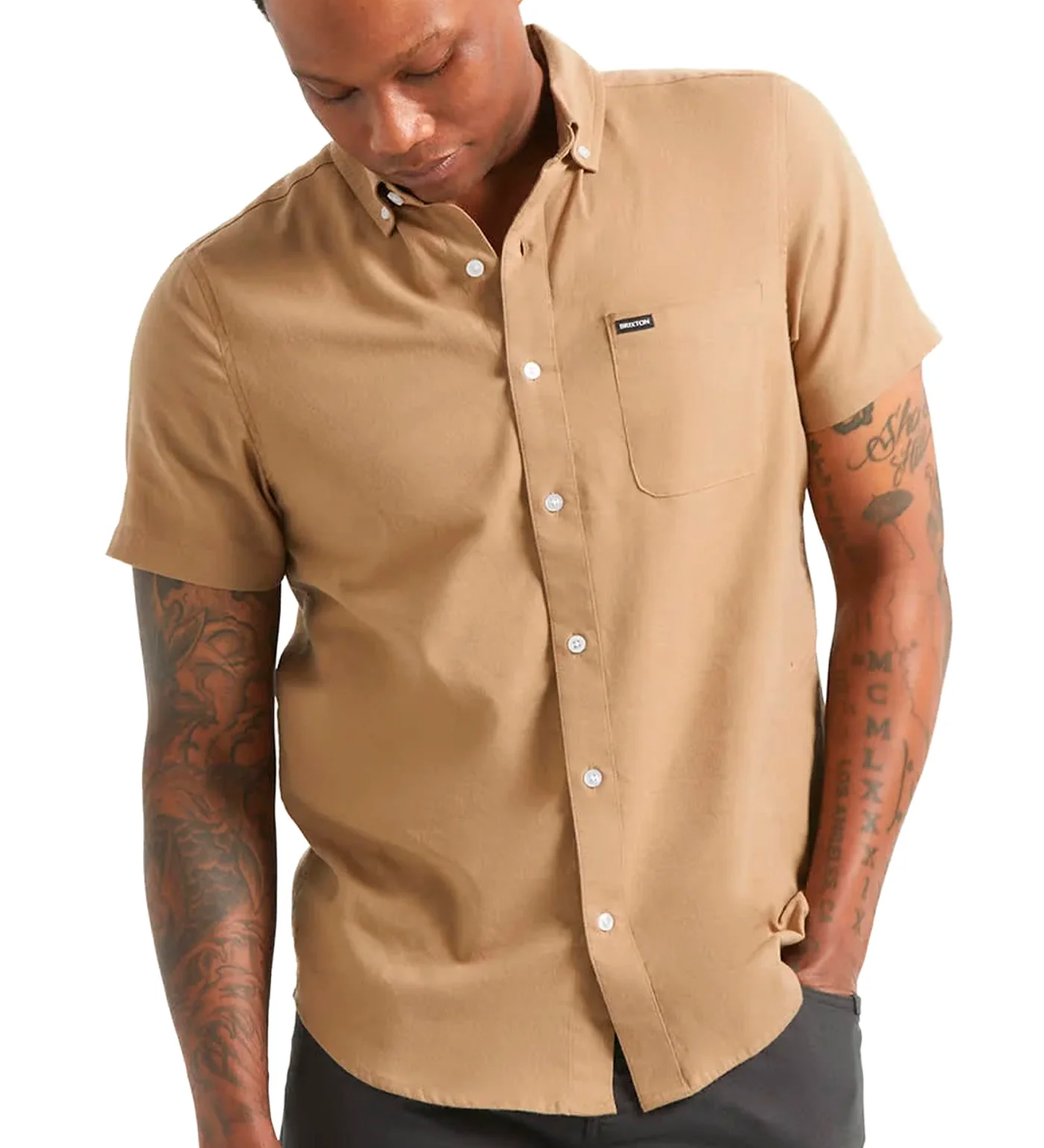 Sanford Oxford, Khaki - Image 4