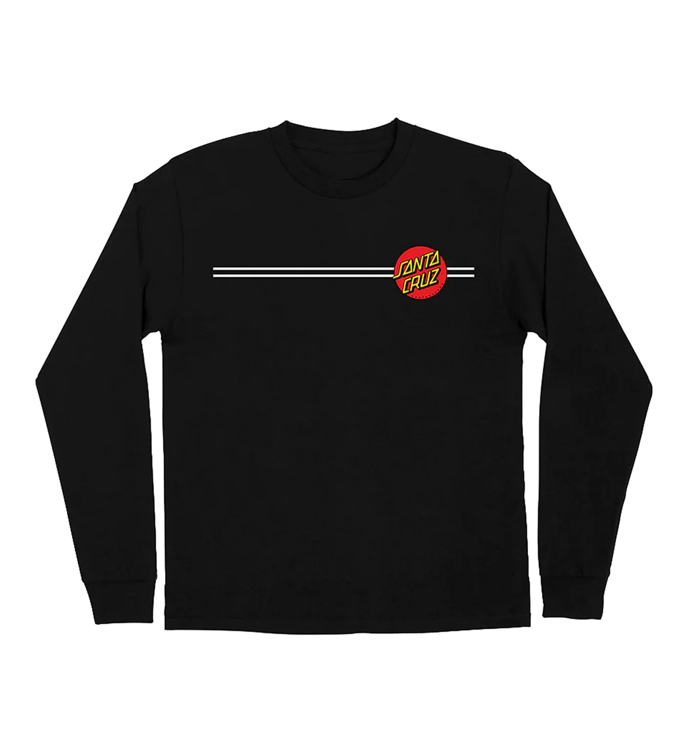 Classic Dot L/S Youth, Black