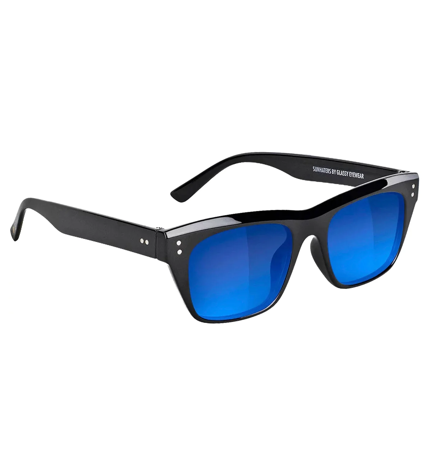 Santos Polarized, Black/Blue Lens