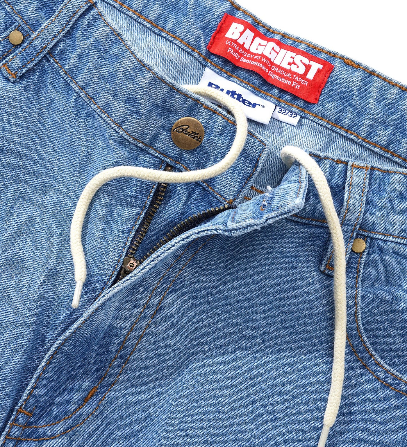 Santosuosso - ULTRA BAGGY, Washed Indigo - Image 4