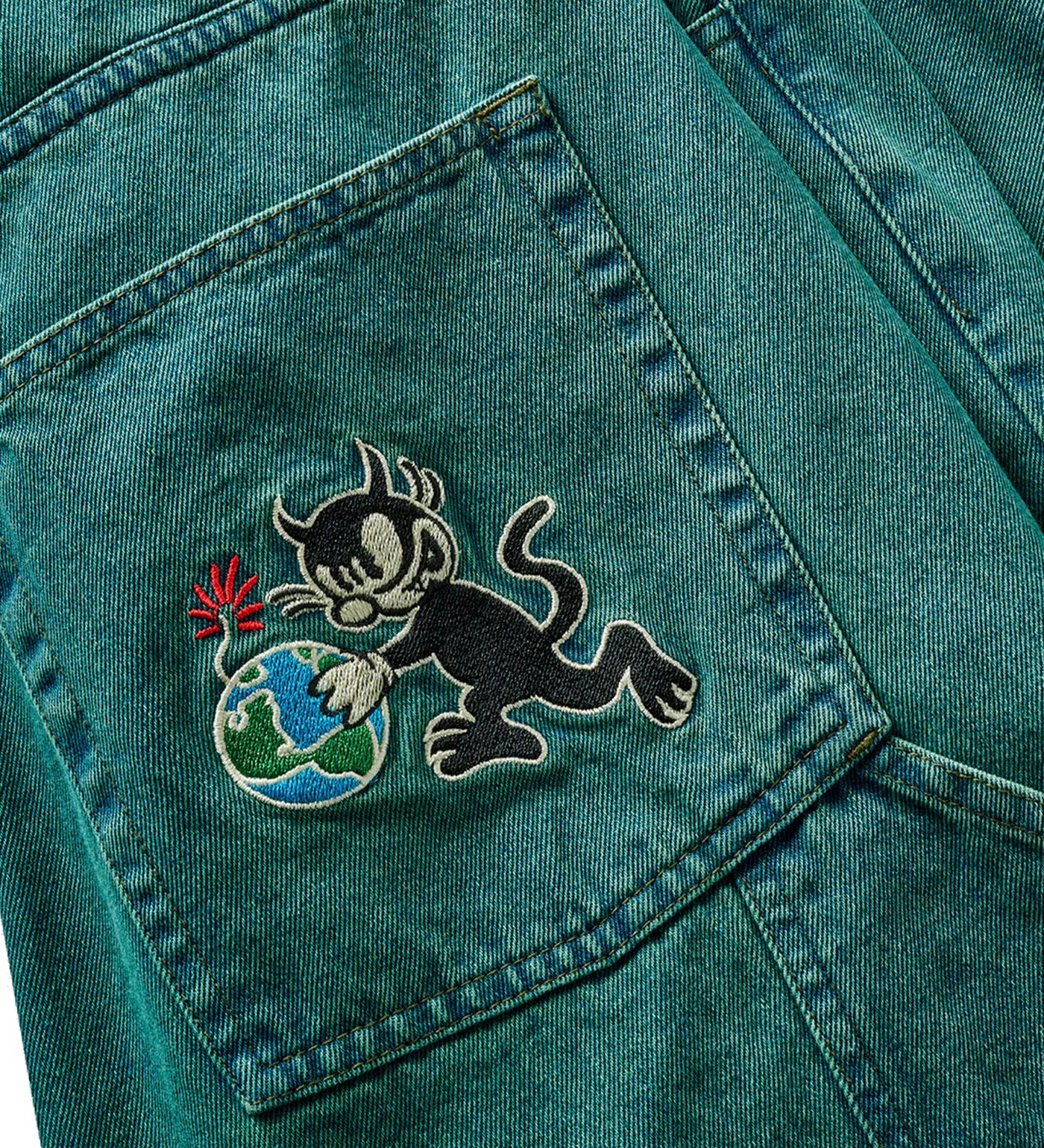 Savior Carpenter, Green-Dyed Wash - Image 4