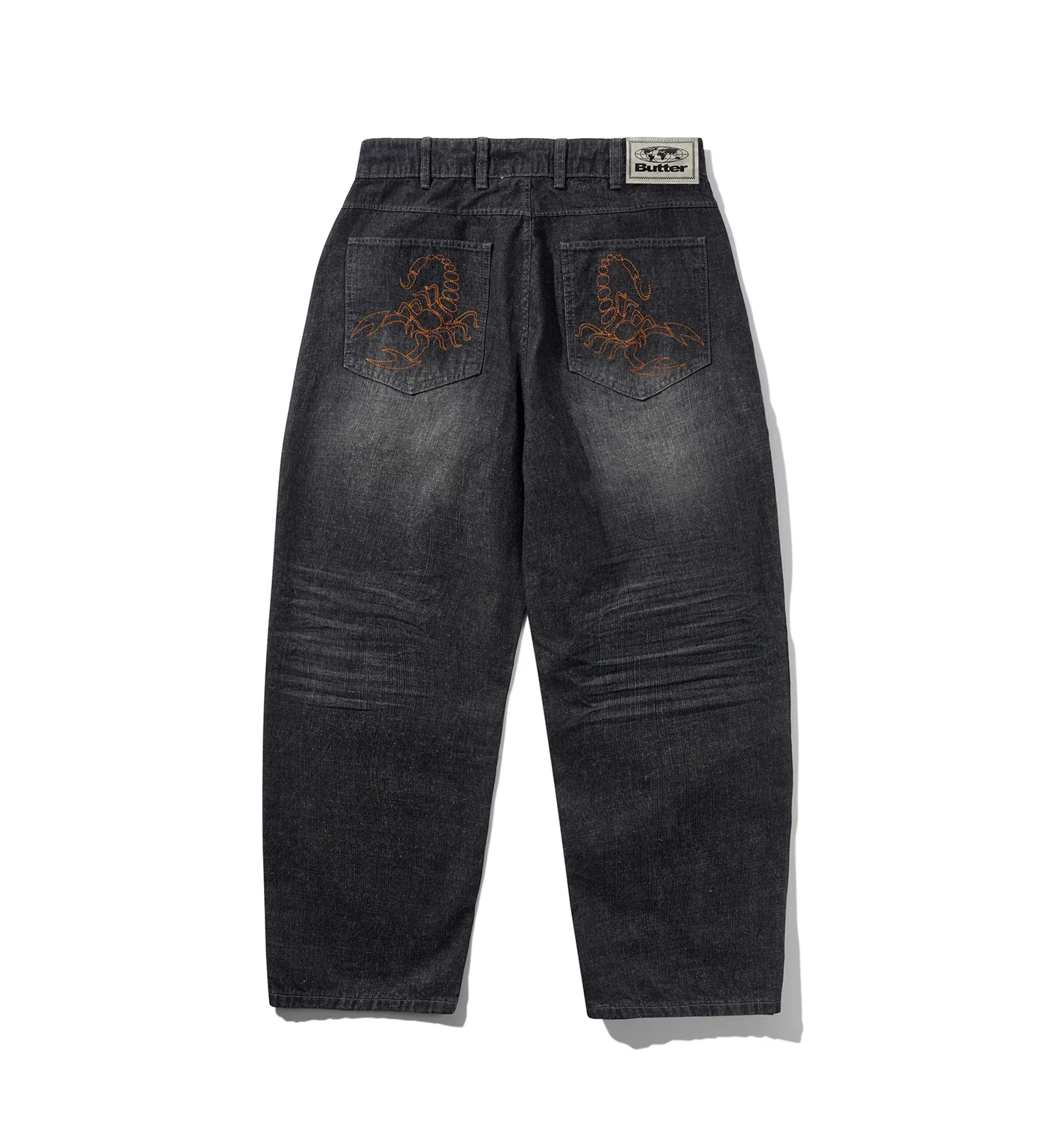 Scorpion Stitch - BAGGY, Slub Black - Image 2