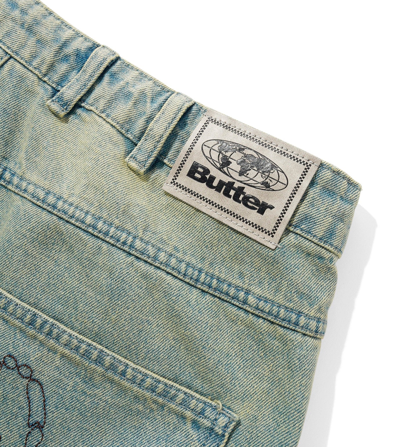 Scorpion Stitch - BAGGY, Tinted Light Blue - Image 4