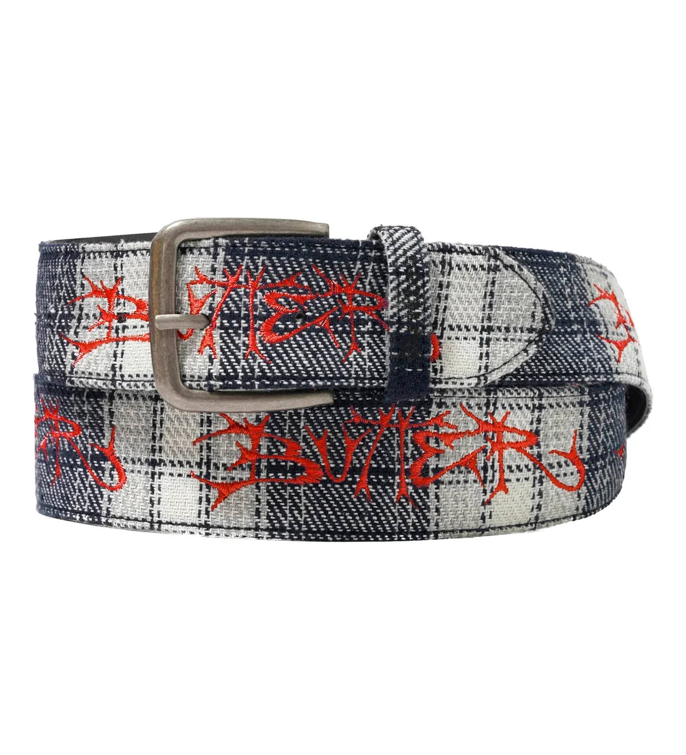 Scrawling Belt, Plaid