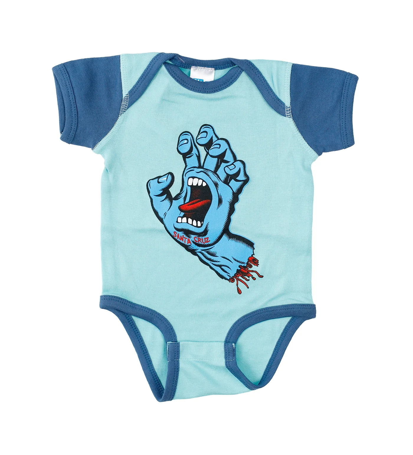 Screaming Hand Baby One Piece Bodysuit , Chill/Indigo