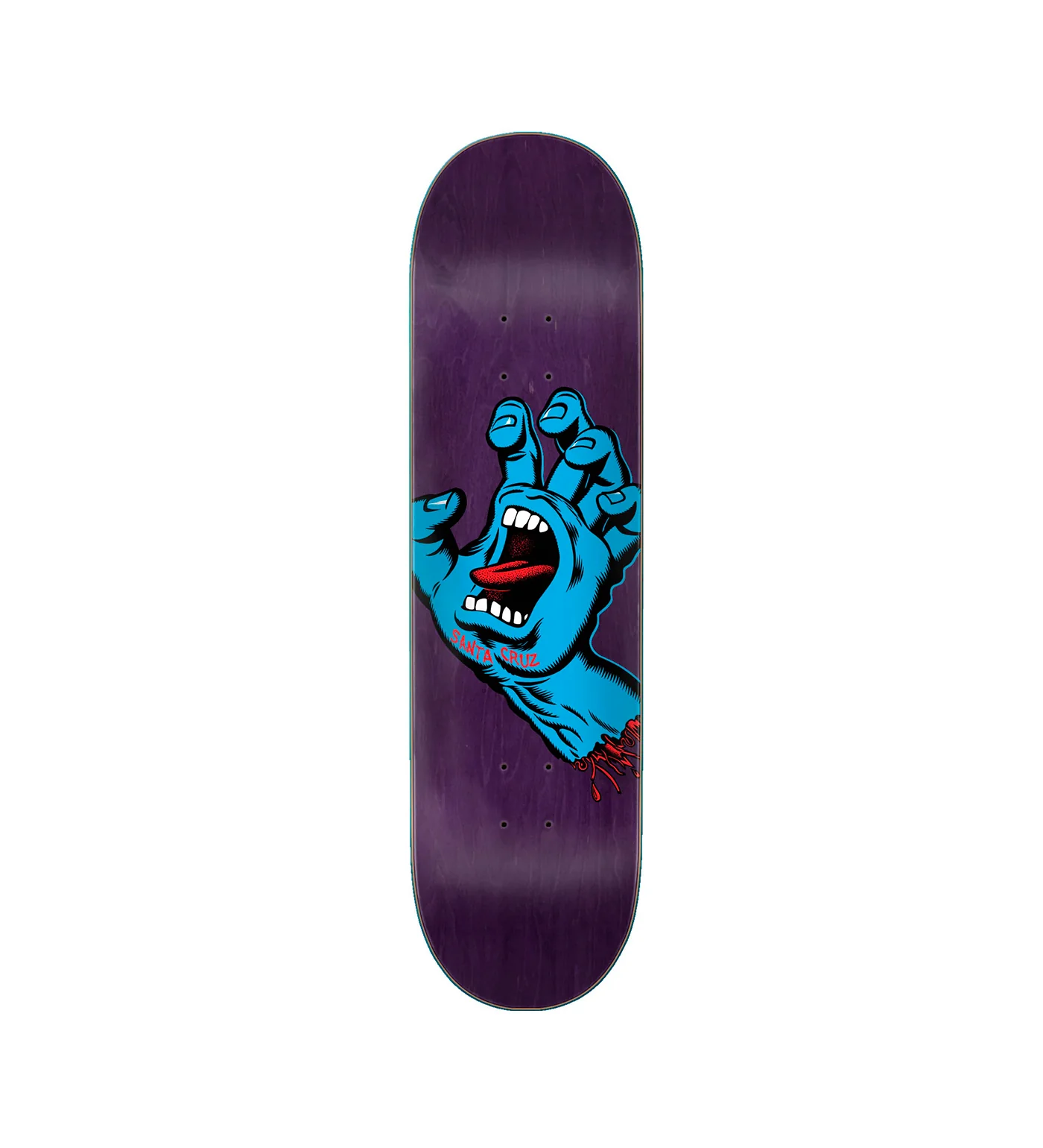 Screaming Hand, Purple Stain