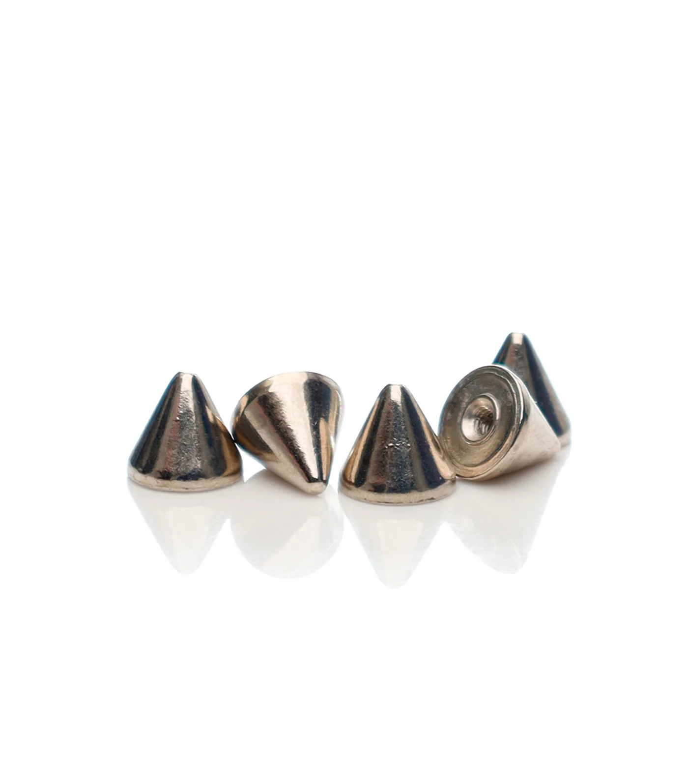 Screw Cone x5, Silver/x5