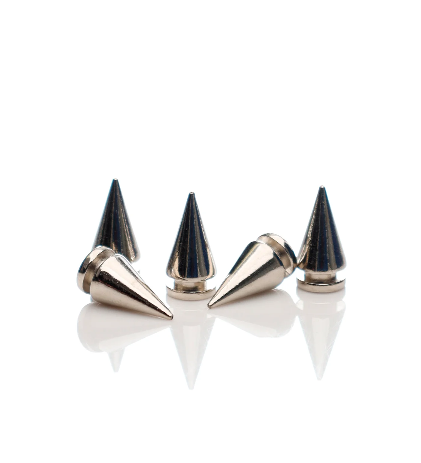 Screw Spike Large x5, Silver/x5