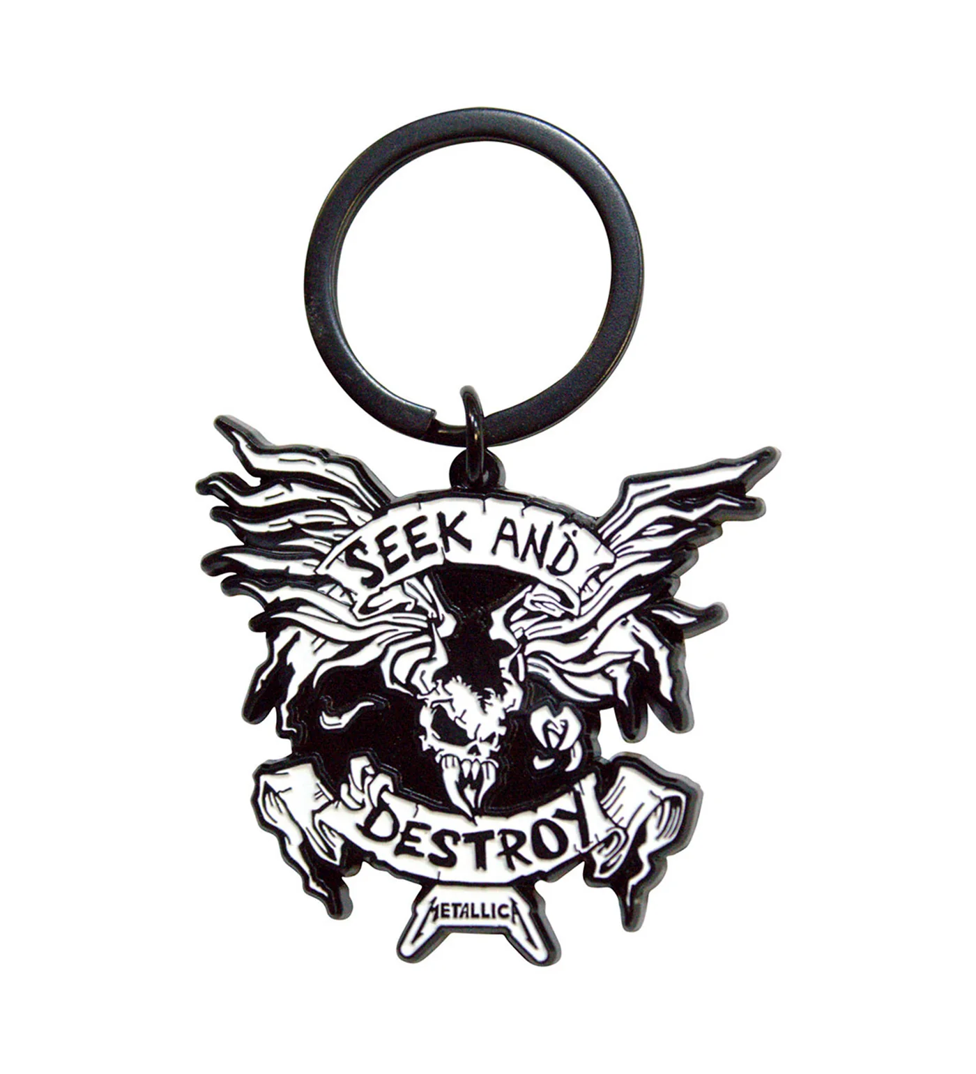 Seek And Destroy Emblem, Black/White