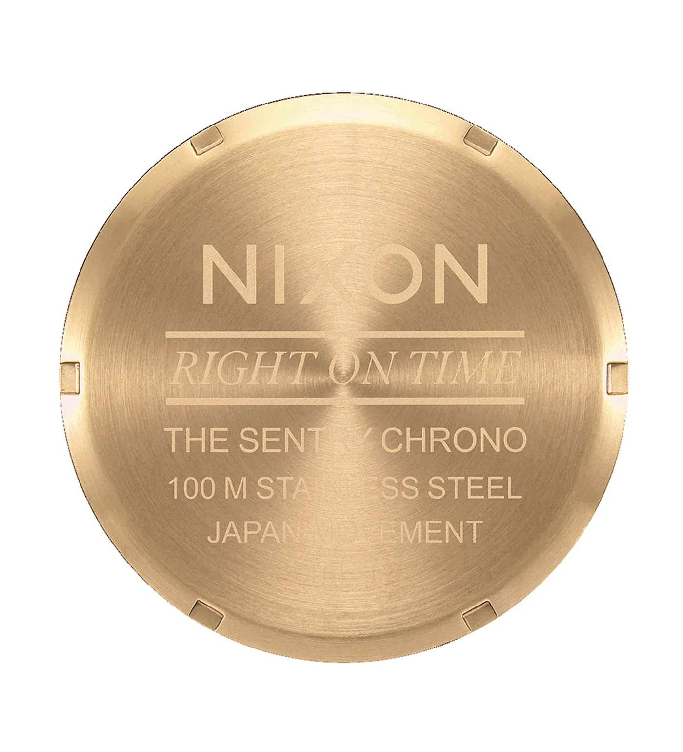 Sentry Chrono Leather, Gold/Indigo/Brown - Image 5