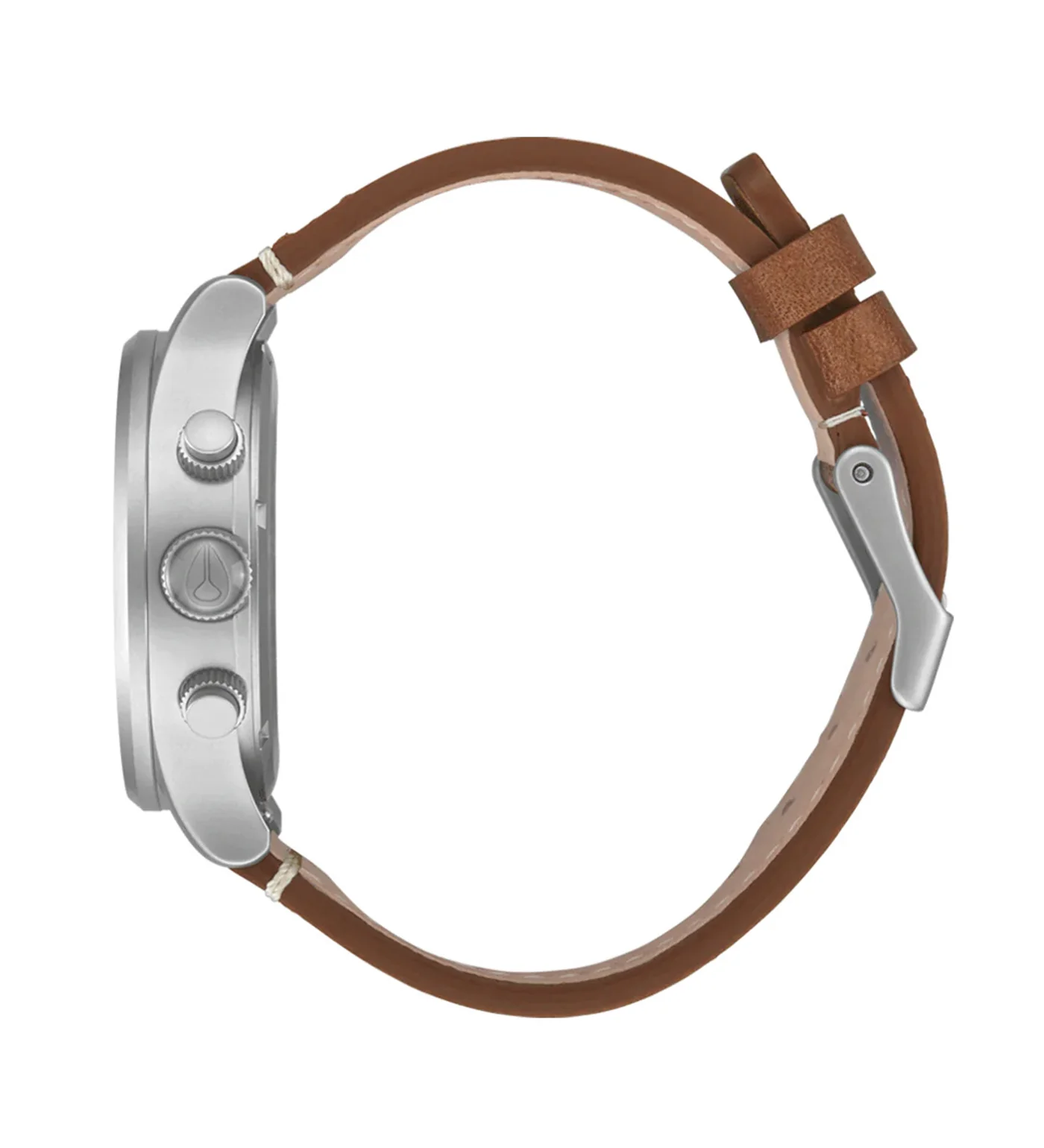 Sentry Chrono Leather, Lt Gunmetal/Basalt/Sienna - Image 3