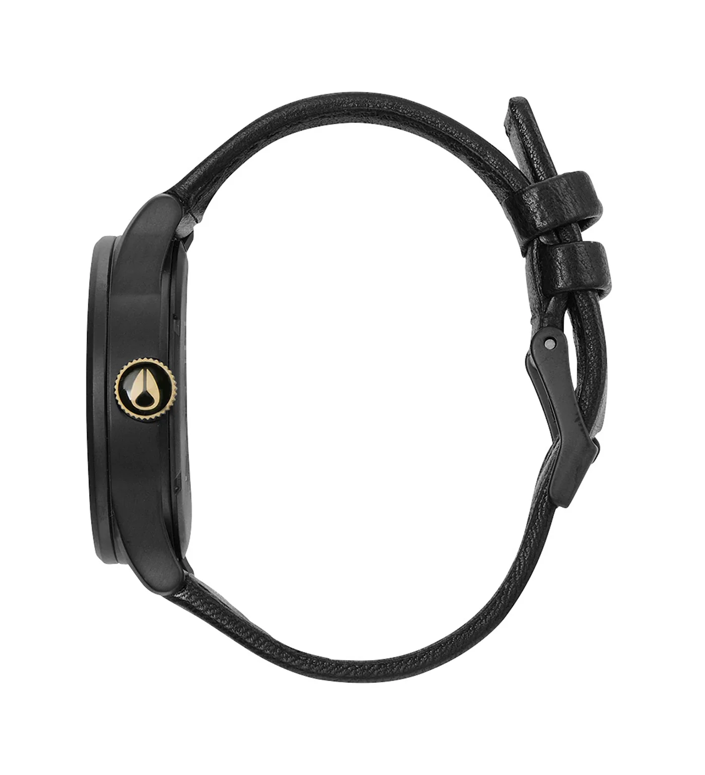 Sentry Leather, Matte Black/Gold - Image 2