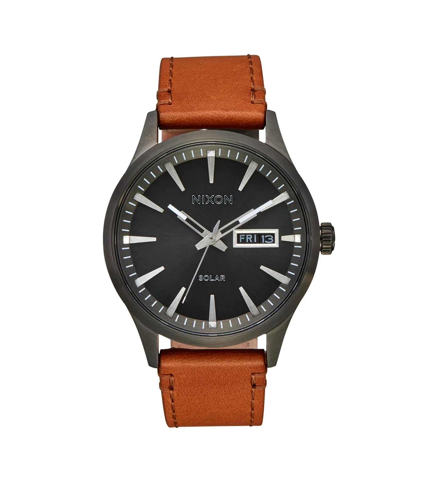 Sentry Solar Leather, Gunmetal