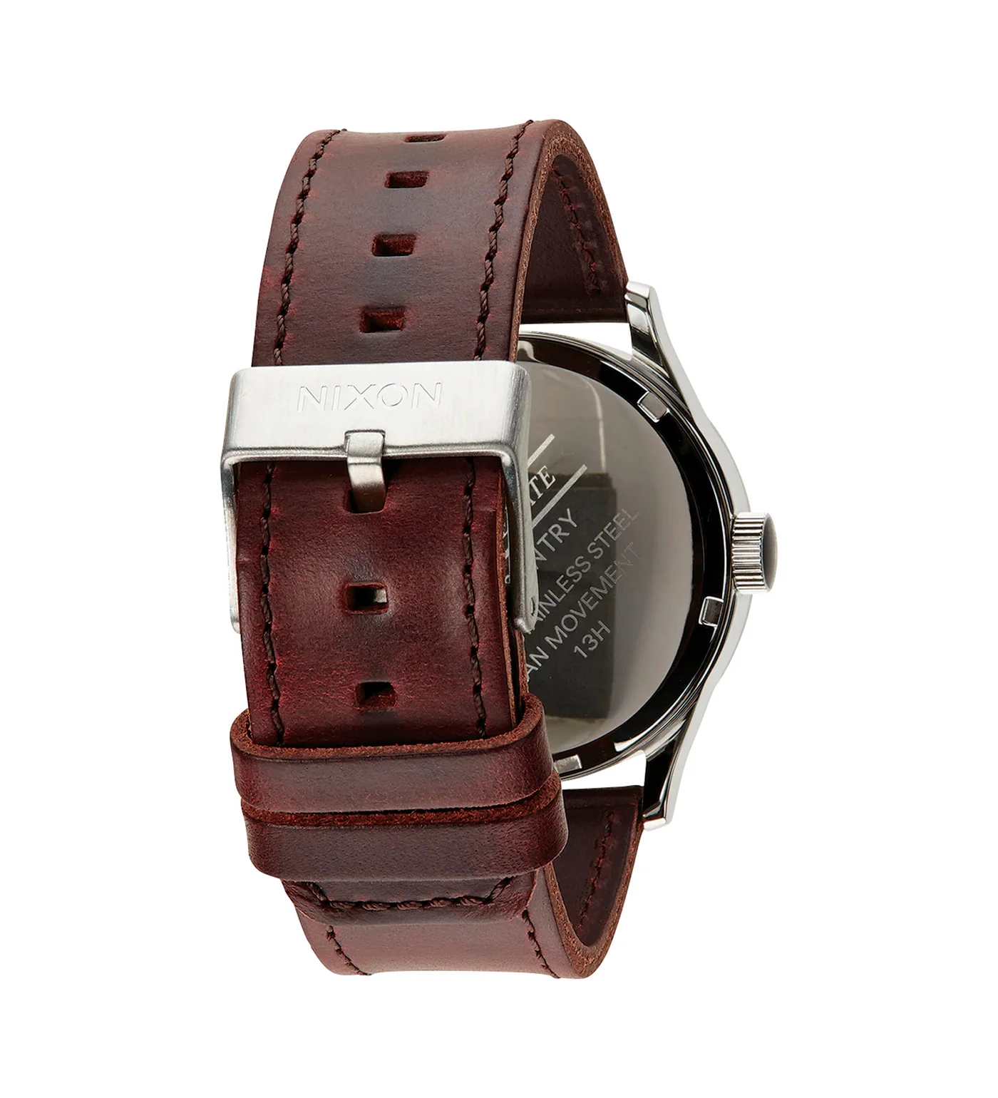 Sentry Solar Leather, Navy Sunray/Silver - Image 3