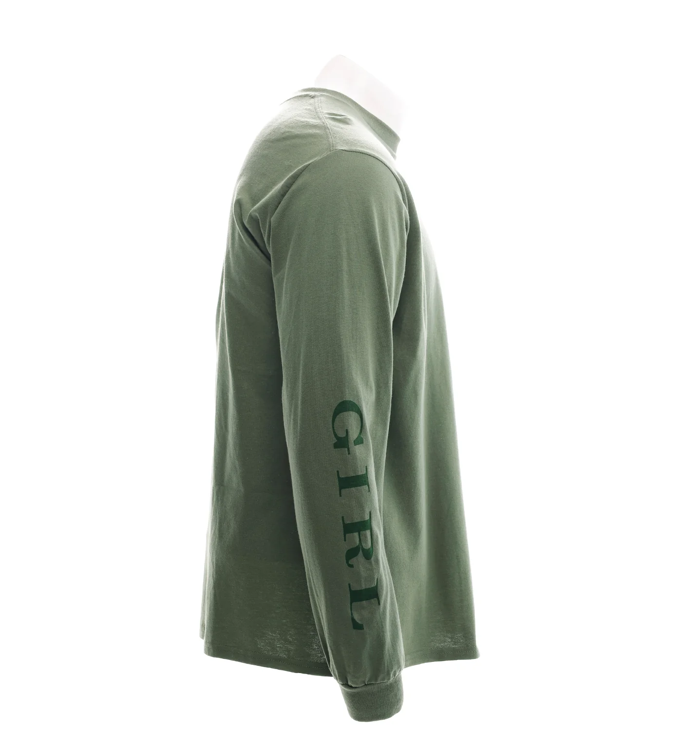 Serif L/S, Olive - Image 2