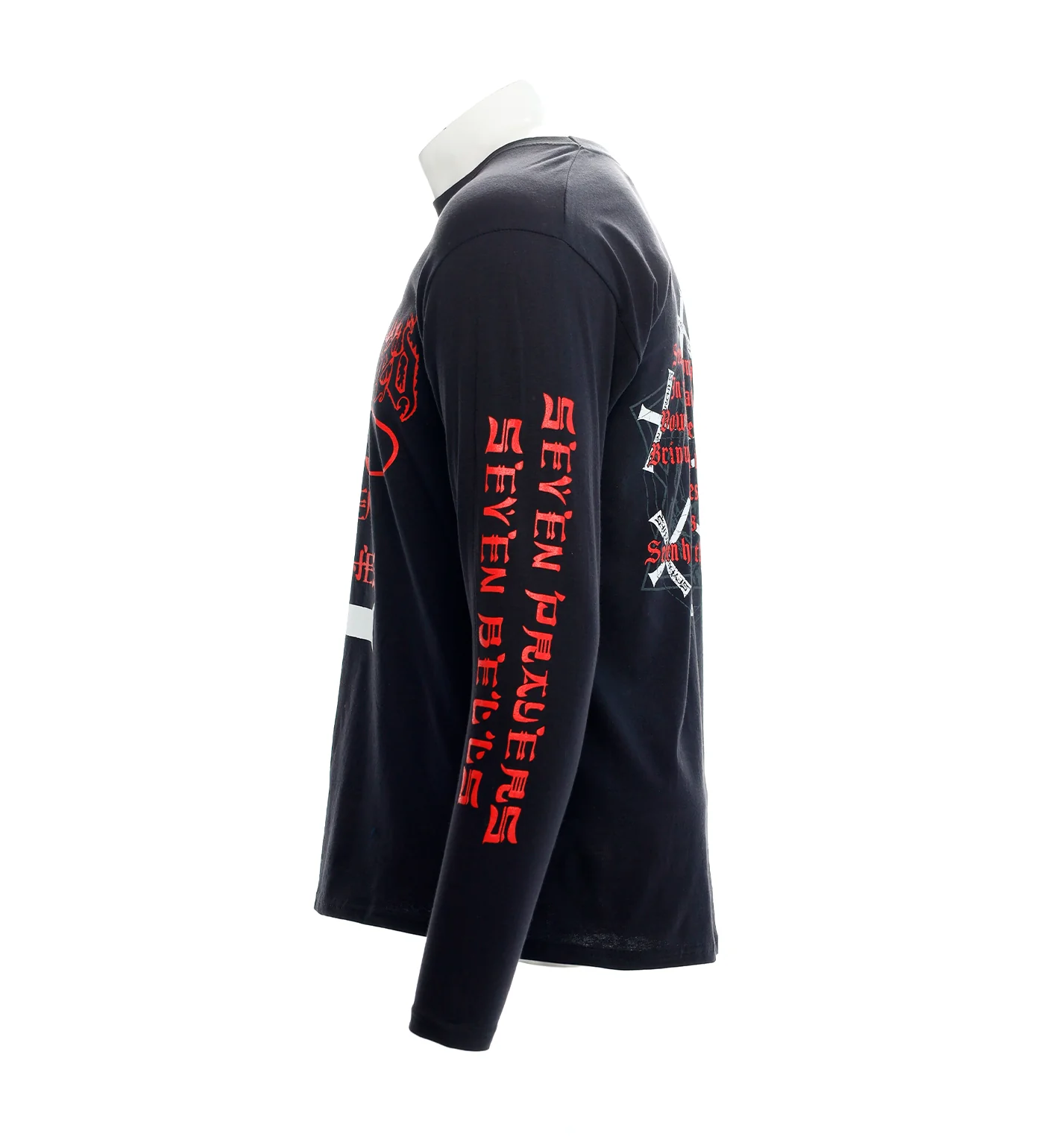 Seven Churches L/S, Black - Image 2