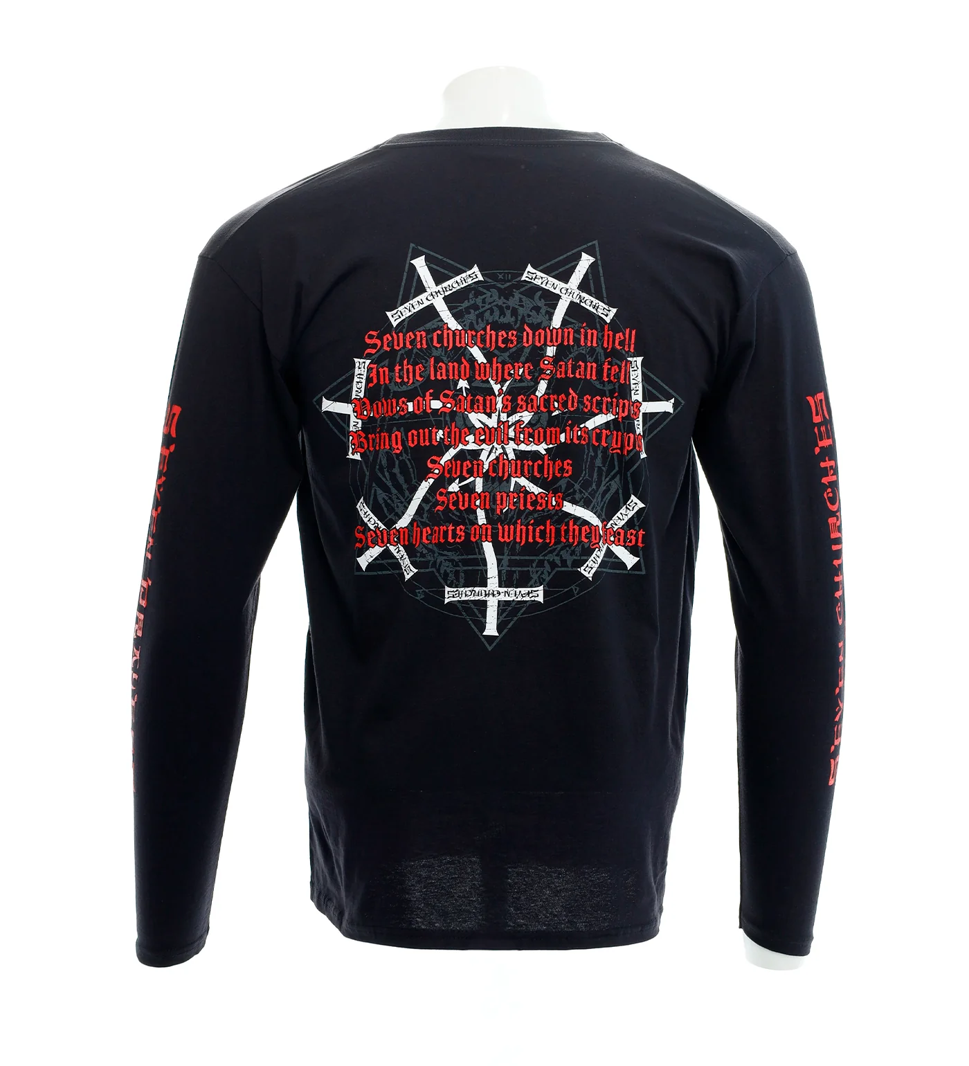 Seven Churches L/S, Black - Image 3